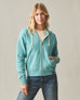Women's Midweight Full Zip - Teal